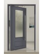 PIVOT CL05S -  classically glazed traditional aluminum pivot door
