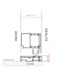 PIVOT EK23 -  aluminum pivot front door to villa