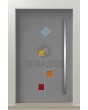 LIM Tonel - matte finish aluminum hinged door