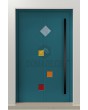 LIM Tonel - matte finish aluminum hinged door