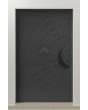 PIVOT V64 - aluminum pivot door with milled pattern