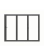 3 panels Aluminum Bifold Doors
