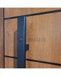 LIM AP18A - aluminium single front door for home