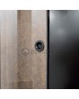 LIM V53 double - double aluminum front door covered with sintered quartz