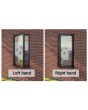 S68-S2 - single casement aluminum window