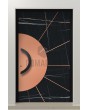 LIM Sahara - aluminum hinged door covered with Sahara Noir sintered quartz and copper sheet