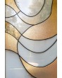 PIVOT SG3 - Customizable Stained Glass external aluminum pivot door