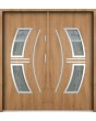 Sta Sirius Double - luxury steel double door with glass