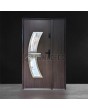 wenge exterior entry door for sale with side panel