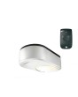 WIS E1D2 -  sectional garage door with silver decorative element