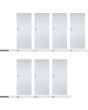 Plano SUB - leaf interior single door