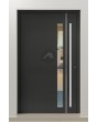PIVOT Tiret - anti-burglary aluminum pivot entrance door
