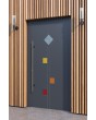 LIM Tonel - matte finish aluminum hinged door
