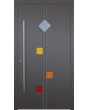 LIM Tonel - matte finish aluminum hinged door