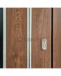 LIM V22 - aluminum front door with wooden decor