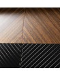 LIM V23 - Modern Front Door with Milled Grooves and Accents