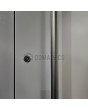 PIVOT V28 - aluminum front door with wooden decor