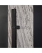 PIVOT V41 - aluminum front door pivot with white rock stone texture