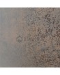 PIVOT V53 - rust aluminum pivot door covered with rust sintered