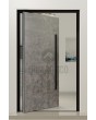 PIVOT V56 - aluminum pivot door covered with sintered quartz