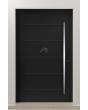 PIVOT W313 - modern aluminum pivot front door