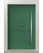 PIVOT W313 - modern aluminum pivot front door
