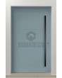 PIVOT W313 - modern aluminum pivot front door