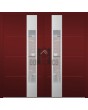 LIM W321 double - modern aluminum double front door