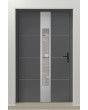 PIVOT W322 - aluminum exterior anti-burglary pivot door