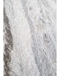 LIM V42 - aluminum front door covered with white rock stone texture