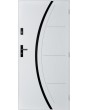 Sta Phoenix noir -  modern single front door