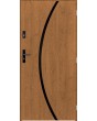 Sta Phoenix noir -  modern single front door