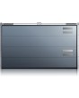 WIS E1D2 -  sectional garage door with silver decorative element