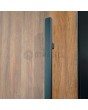 PIVOT WOODLINE 1 - aluminum pivot door with Walnut High Pressure Laminate