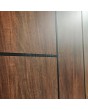 PIVOT WOODLINE 1 - aluminum pivot door with Walnut High Pressure Laminate