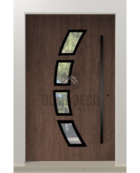 PIVOT 21A - aluminum Modern exterior pivot door