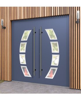 LIM 21A double -  double external front door with glass