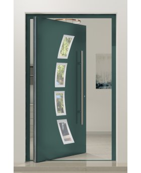 PIVOT 21A - aluminum Modern exterior pivot door