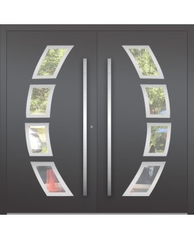 LIM 21A double -  double external front door with glass