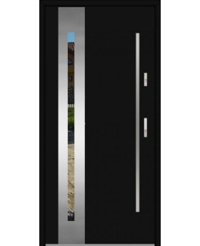 Fargo 26B - stainless steel front door