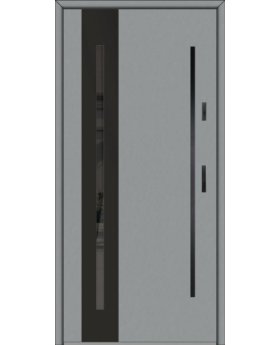 Colour: smooth anthracite; Glass type: reflex