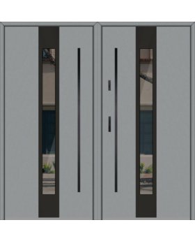 JELD-WEN 30 in. x 80 in. Craftsman Primed Right-Hand Inswing
