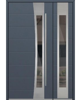 Fargo 37 DB - stainless steel front door with side panel