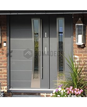 Fargo 37 DB - stainless steel front door with side panel