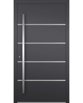 PIVOT C13 - aluminium pivoting entrance door Domadeco