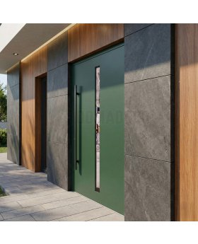 Green Affordable High-Quality aluminum front door