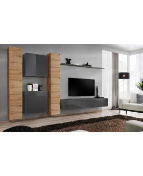 DKD Home Decor TV Cabinet, Estándar : : Home & Kitchen