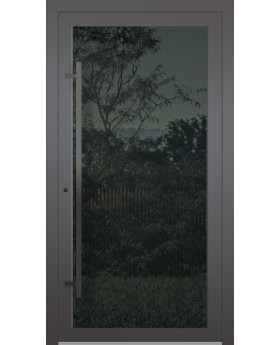 LIM VL19 - Painted Glass Lacobel aluminum door