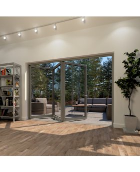 3 panels Aluminum Bifold Doors