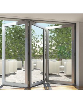 3 panels Aluminum Bifold Doors